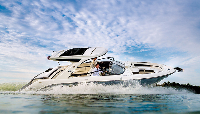 Sea Ray on open water
